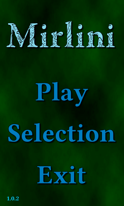 Main Menu